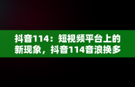 抖音114：短视频平台上的新现象，抖音114音浪换多少钱 