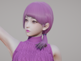 ai少女人物图片,ai少女人物档