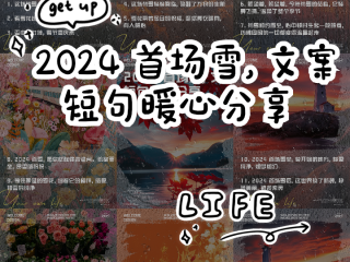 2024最火下雪文案短句(2024最火下雪文案短句共白头)