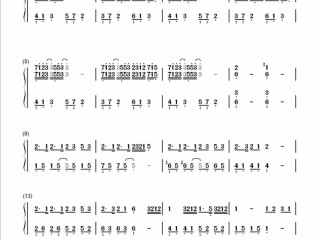 玫瑰少年简谱,抖音最火歌曲谱子简单