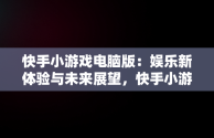 快手小游戏电脑版：娱乐新体验与未来展望，快手小游戏电脑版怎么玩 