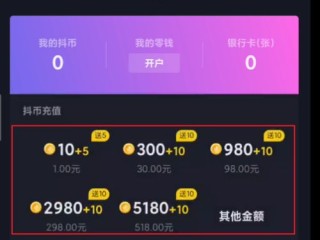 抖音充值等级(抖音充值等级在哪里看)