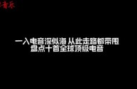 最火的十首电音歌曲,最火的十首电音