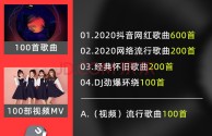 网红歌曲大全100首连续播放,2022年最好听的十首最火歌曲