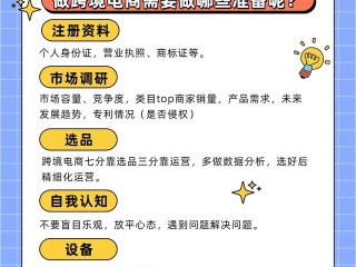 包含跨境电商怎么做需要准备什么的词条