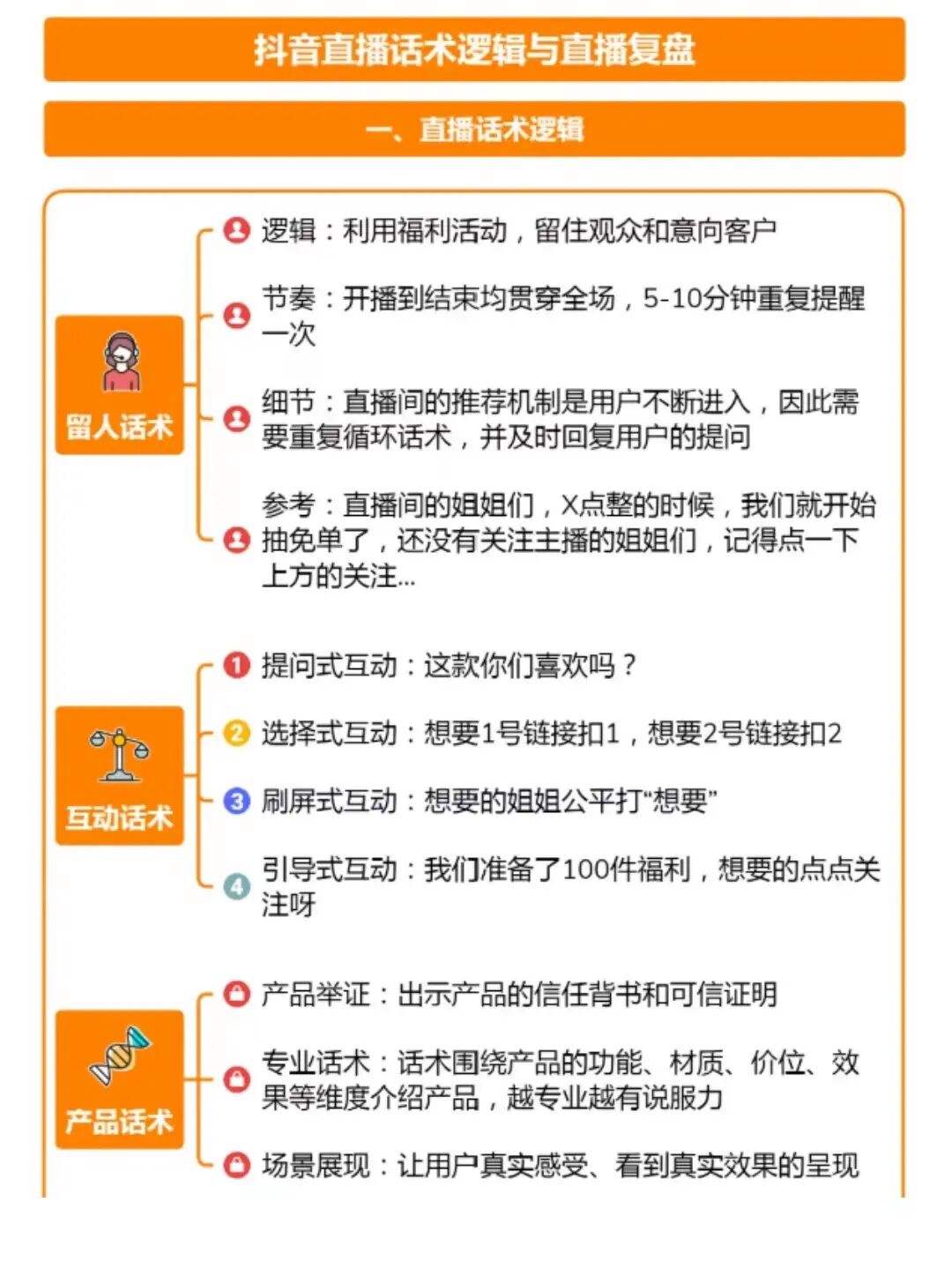 抖音直播话术资料怎么写,抖音直播话术资料