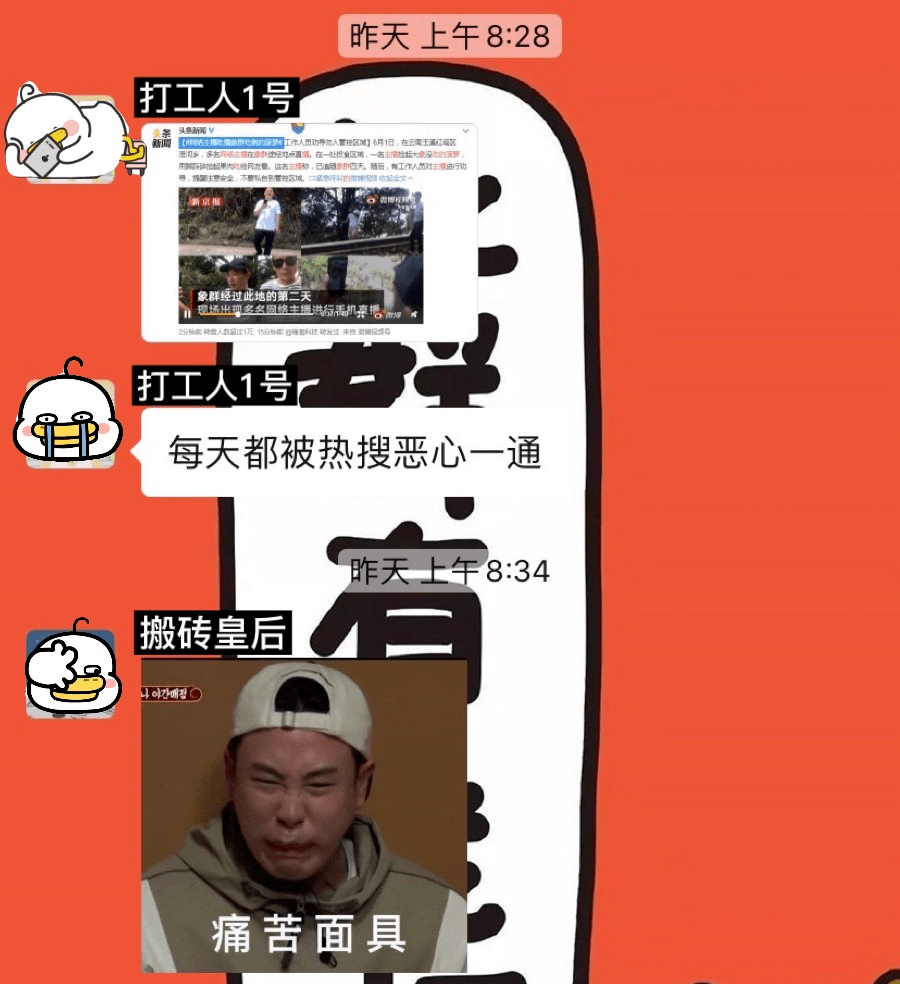 如何看待相关部门介入主播直播吃象群食物,主播直播吃象群食物