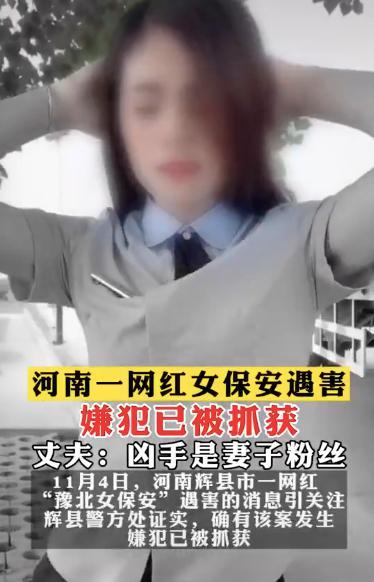 豫北驾校女保安事件,网红女保安弗林君